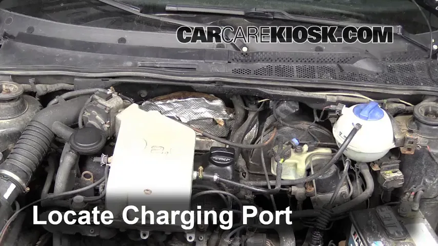1997 Volkswagen Golf GTI 2.0L 4 Cyl. Air Conditioner Recharge Freon